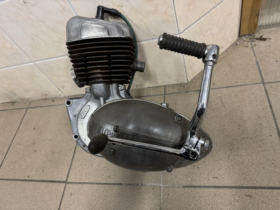 Silnik WSK 125 po generalnym remoncie.