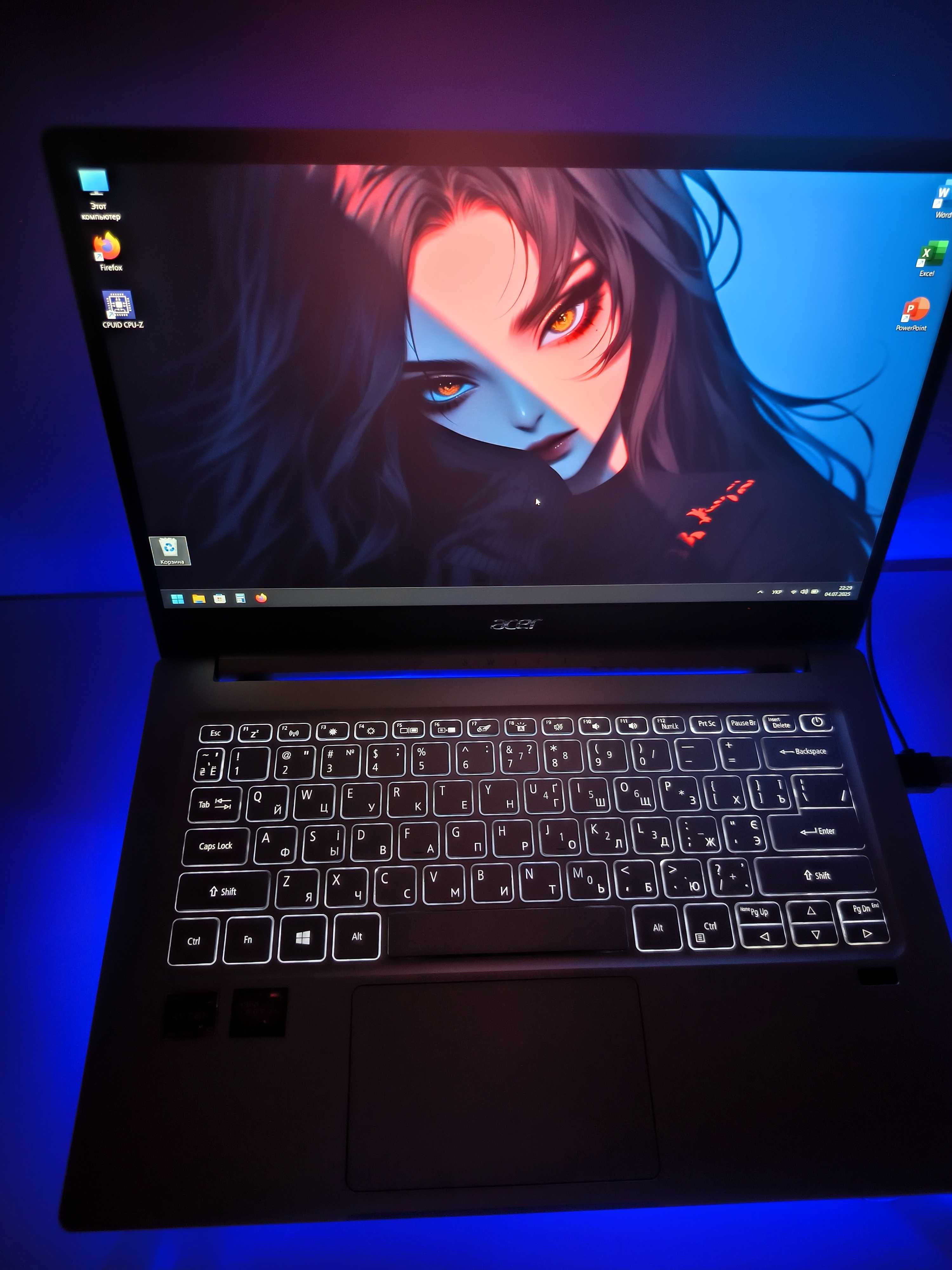 Ноутбук Ігровий Acer Swift 2023 Ryzen 5 4500U\RAM 16\SSD512/VRAM 8 GB