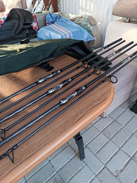 Wędki karpiowe 3 sztuki