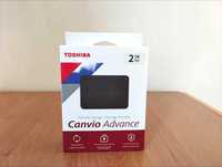 Disco Externo 2.5" Toshiba Canvio Advance 2TB USB 3.2 - Preto