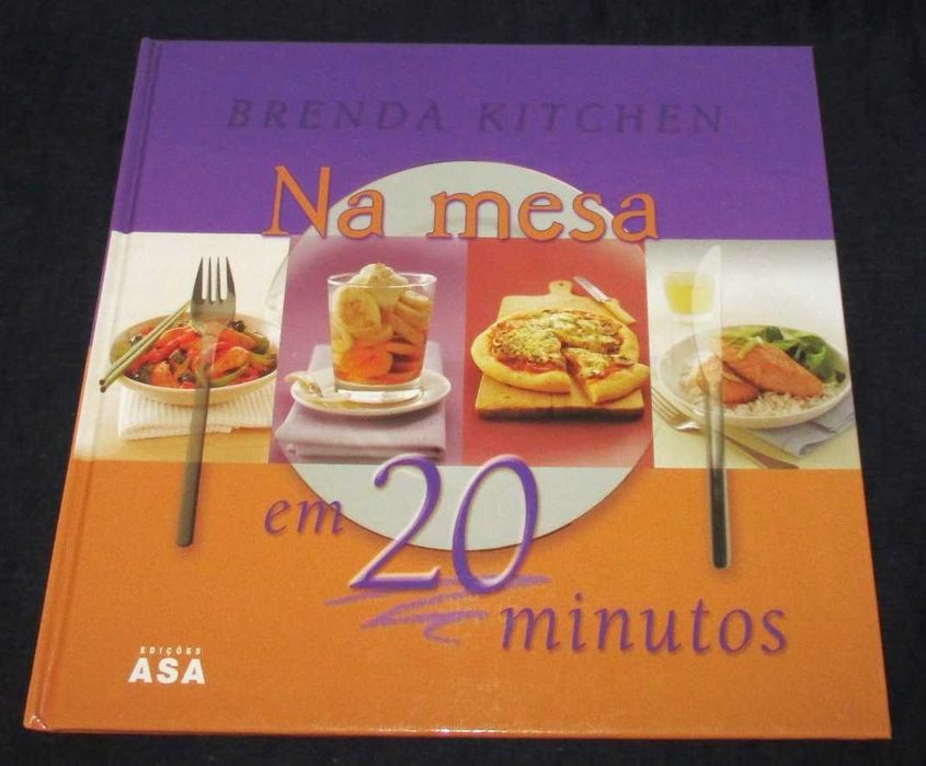 Livro Na Mesa em 20 Minutos Brenda Kitchen