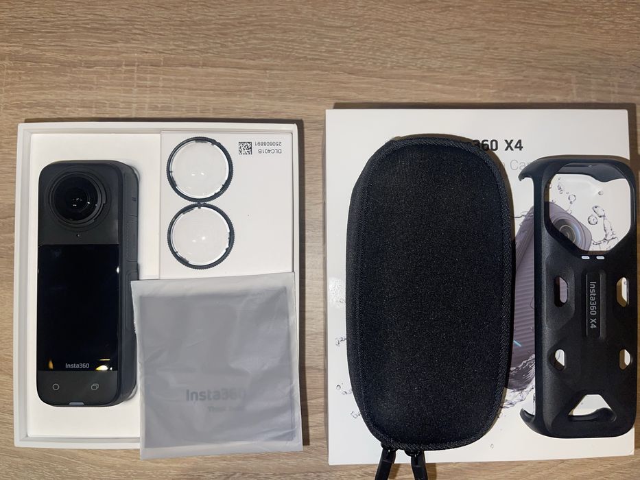 Insta360 X4 – pełny zestaw, mało używana, gwarancja ważna