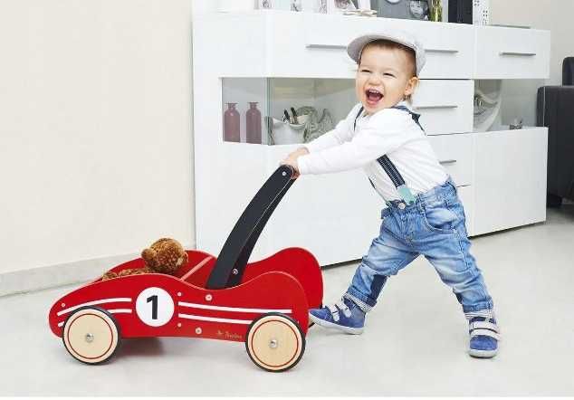 Pinolino Kimi Formuła 1 Pchacz jeździk chodzik dla dzieci czerwony
