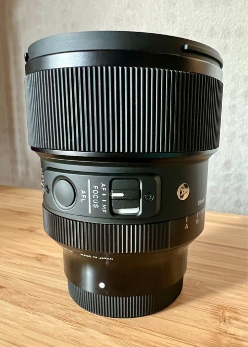 Sigma 85mm f/1.4 DG DN Art – jak nowy, na bagnet Sony E