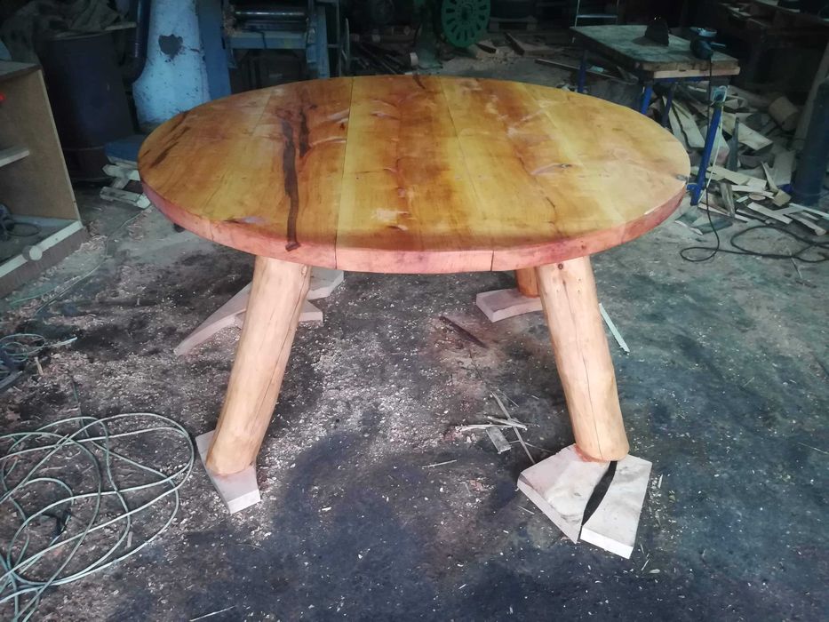 Meble ogrodowe biesiadne góralski