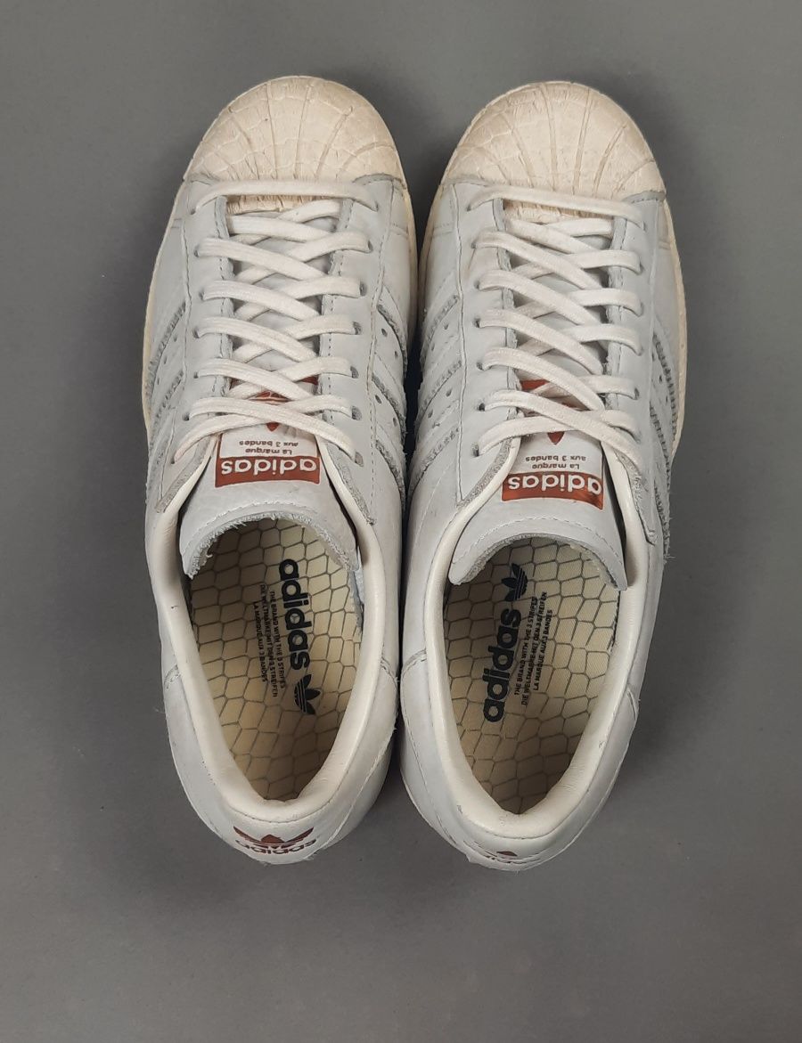 Adidas Superstar 36 2/3 23cm skórzane buty sportowe