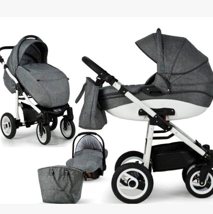 Продам дитячу коляску Nemo 3в1, люлька, прогулянкова та автокрісло.