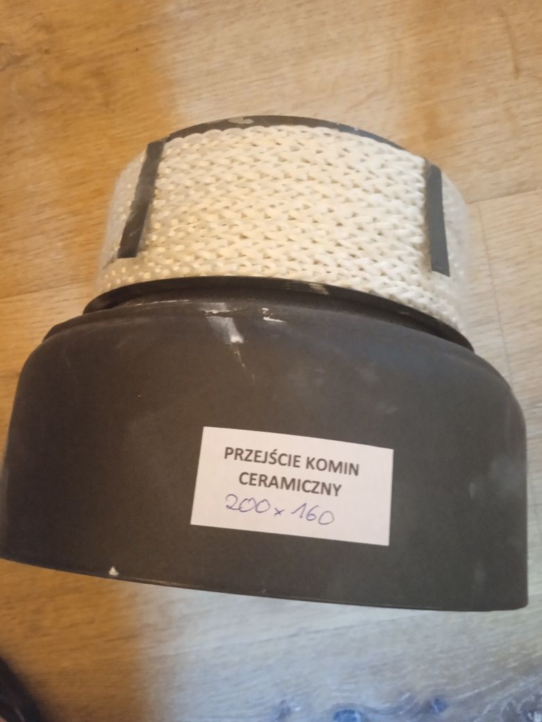 Przejście, redukcja do komina ceramicznego