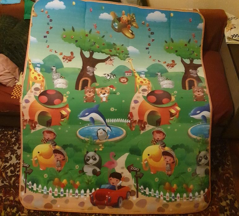 Детский тёплый коврик