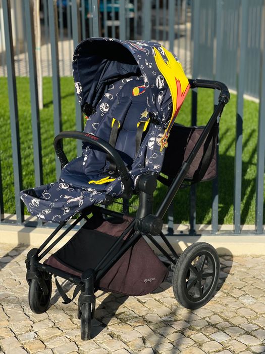 Carrinho de bebé Cybex Priam Platinum Lux Space Rocket All-Terrain