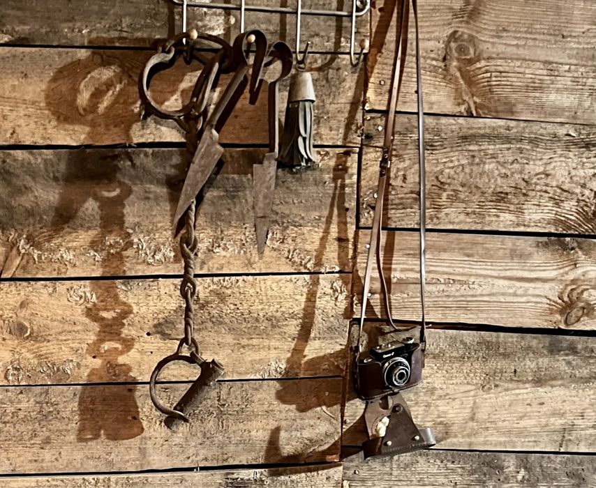 Гребінка для бавовни.  Лампа. Ножиці для вівці. Ваги