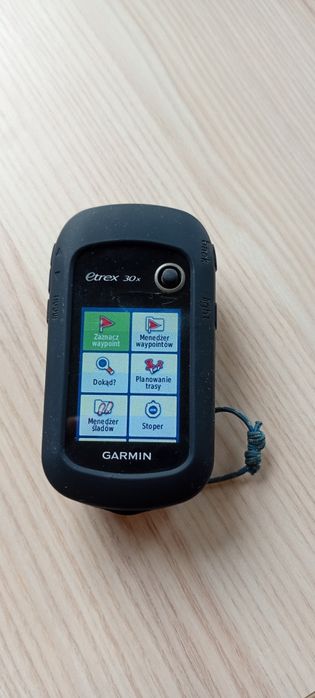 Garmin eTrex 30x – nawigacja, GPS turystyczny + dwa etui, instrukcja