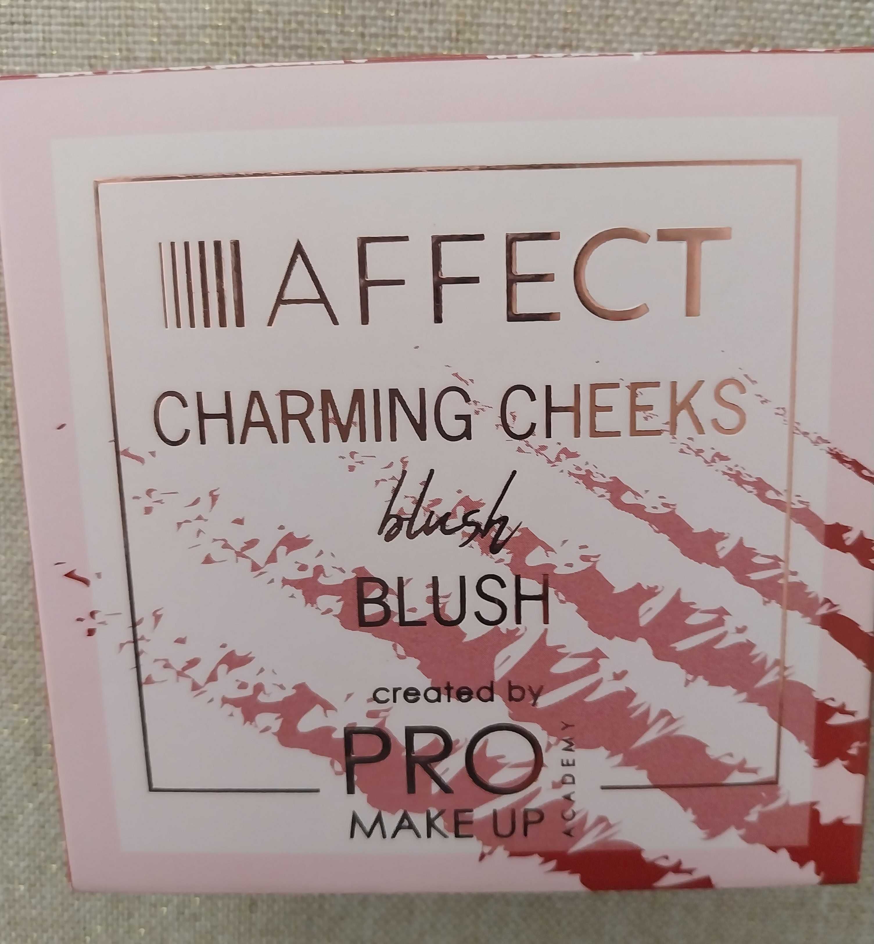 Affect CHARMING CHEEKS BLUSH   Róż prasowany R-0120 Always On Rouge 9g