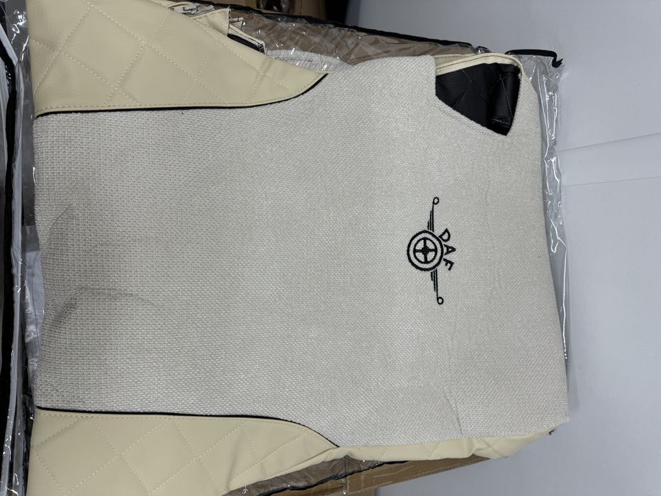 Pokrowce na diedzenia DAF XF XG 106 pikowane welurowe