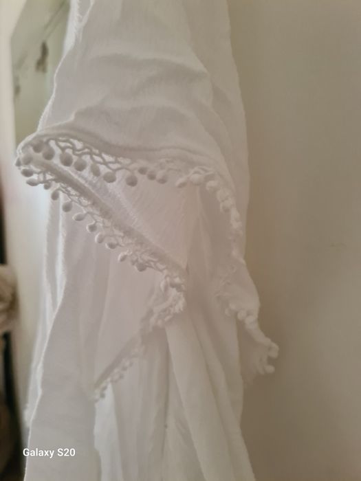 Blusa branca pouco usada marca Salsa