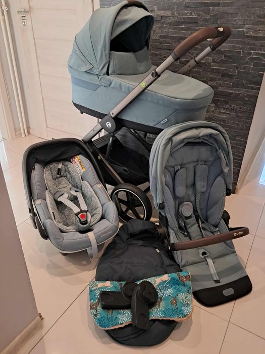 Cybex Balios S Lux z dodatkami