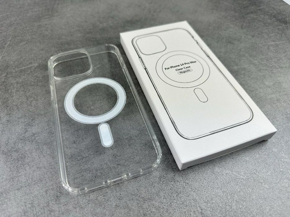 Ультратонкий чoхол с magsafe на iphone 14 про макс, 15 про макс, та ін
