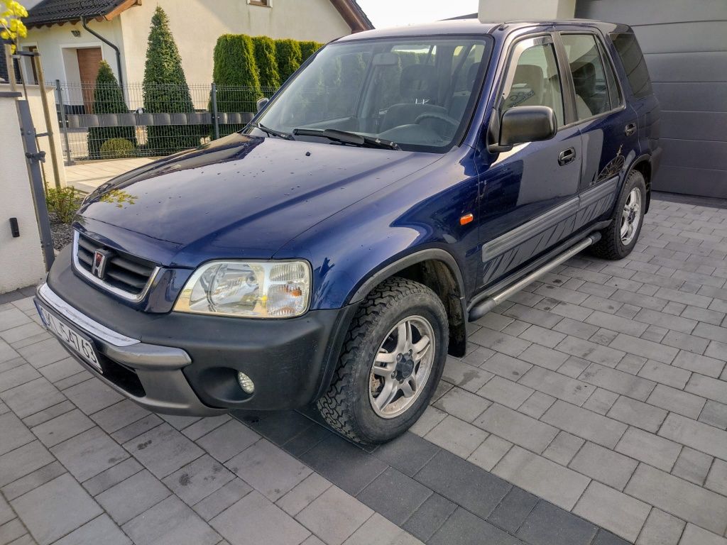 Honda CR-V 4X4 2.0 LPG 2000r. Hak, klima, dobrze utrzymana!