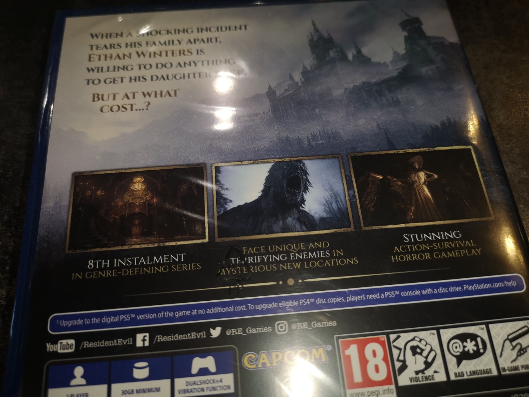 Resident Evil Village PS4 gra (nowa w folii) kioskzgrami