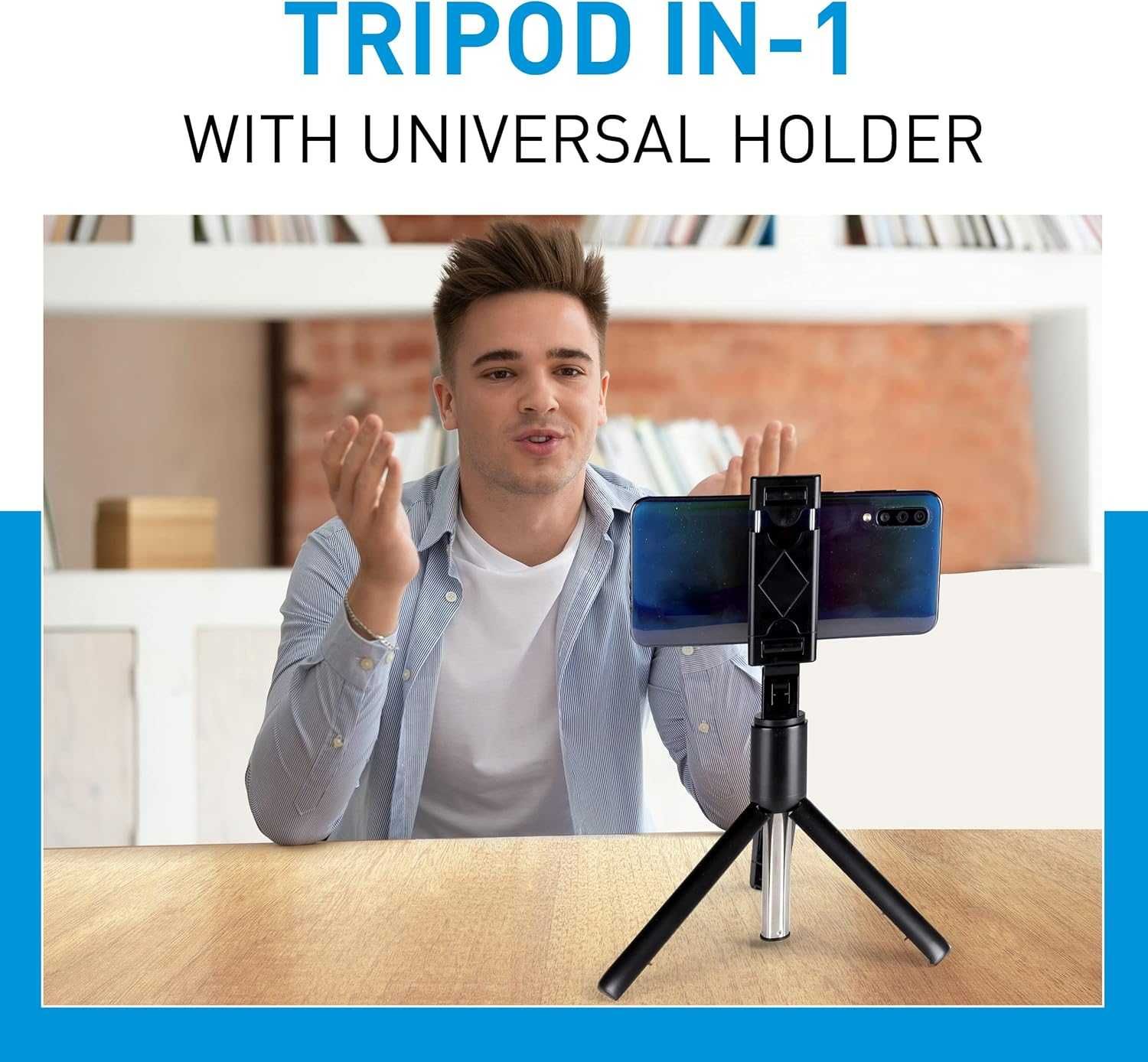 Grundig Selfie Stick i Tripod – statyw  z pilotem Bluetooth