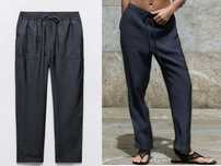 Легкі струмуючи штани Zara S-M