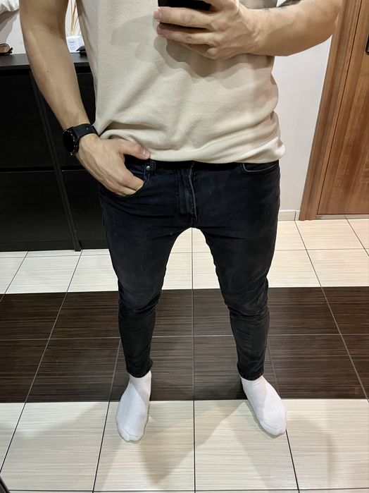 Spodnie slim fit 7 par (house,bershka,reserved,cropp)