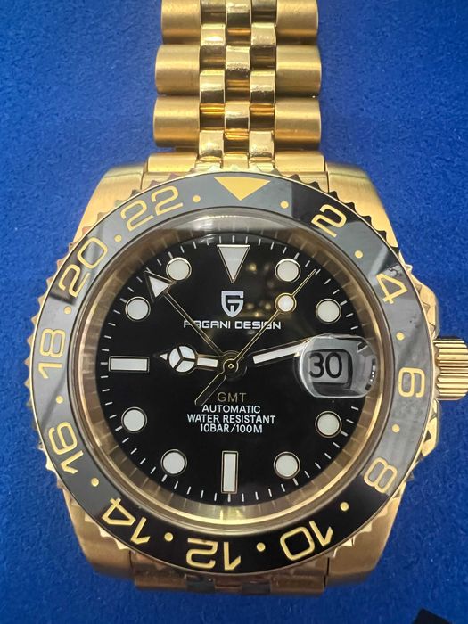годинник Pagani Design Submarine GMT Gold PD-1662