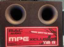 Subwoofer MAC audio 1000w plus wzmacniacz voice Kraft 100%sprawne