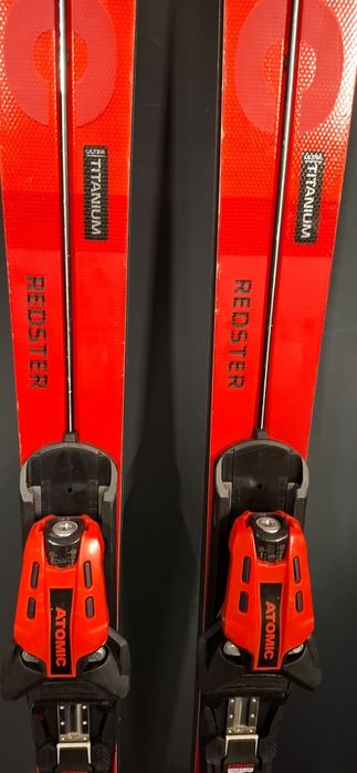 Narty zjazdowe gigantowe Atomic Redster G9 ultra titanium 177cm