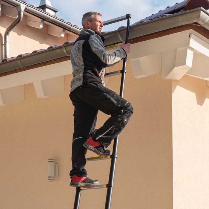 Craftfull aluminiowa drabina teleskopowa funkcją cichego domykania hit