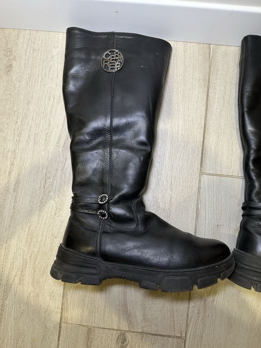 Чоботи зимові на широку ступню з шишками