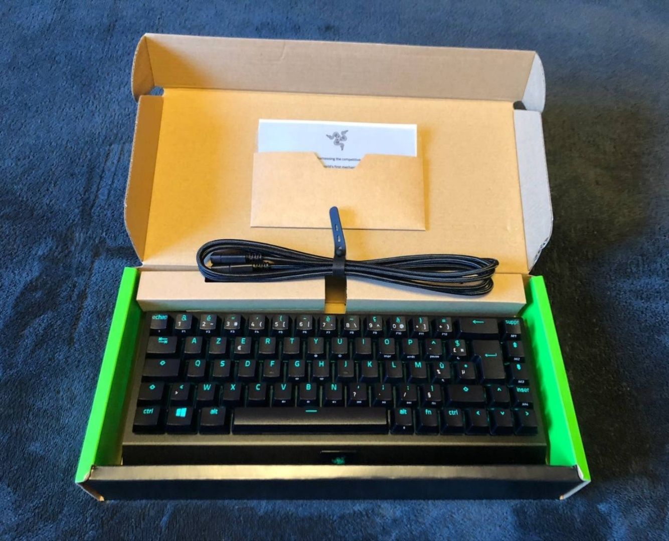 Клавіатура Razer BlackWidow V3 Mini Hyperspeed Yellow Switch