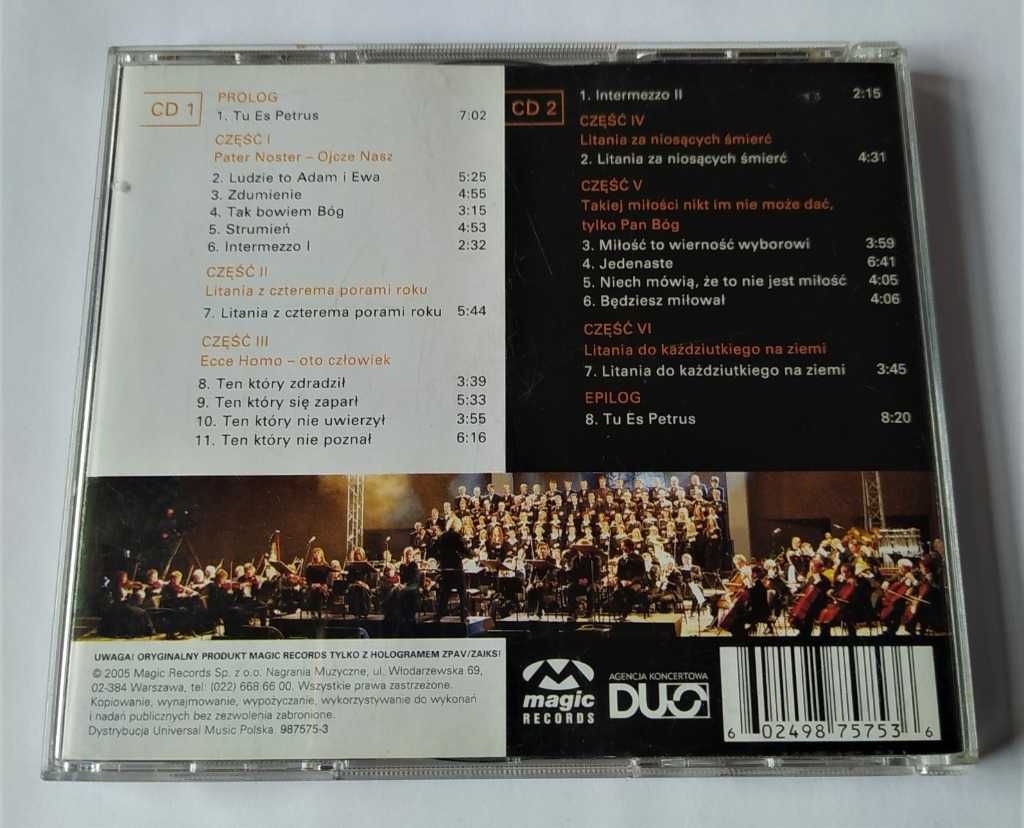 Tu Es Petrus - Ty Jesteś Skała - Koncert Live 2 CD