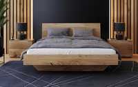 Łóżko z drewna dębowego na dowolny wymiar