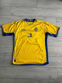 Футбольна футболка Sweden Umbro Vintage Football Shirt Soccer Jersey L