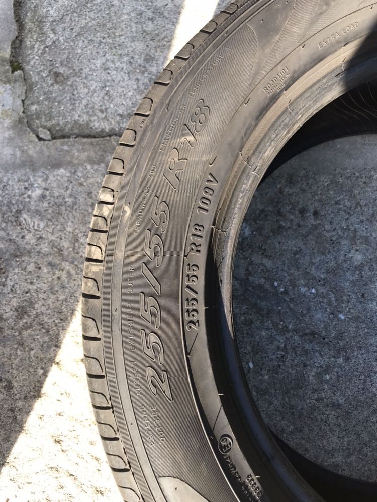 Pneus 255 55 r18 Pirelli run flat