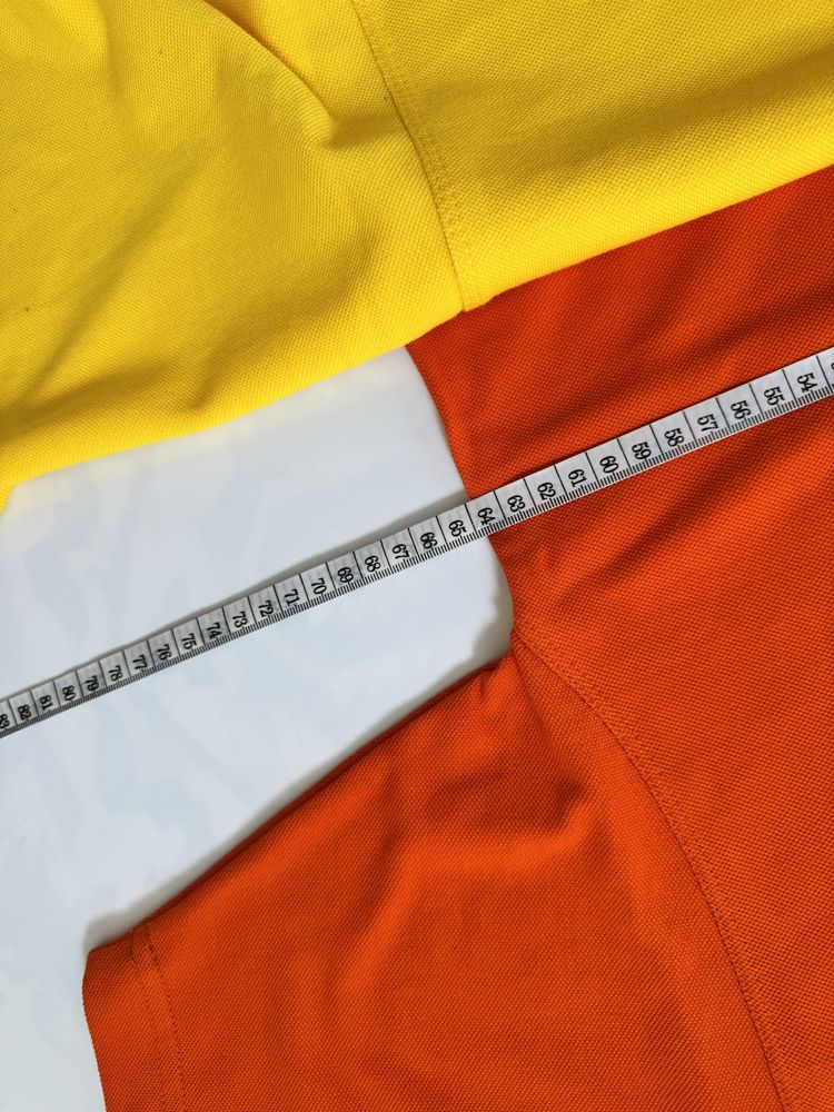 Dwie nowe meskie koszulki polo XXL pomaranczowa zolta mezczyzna