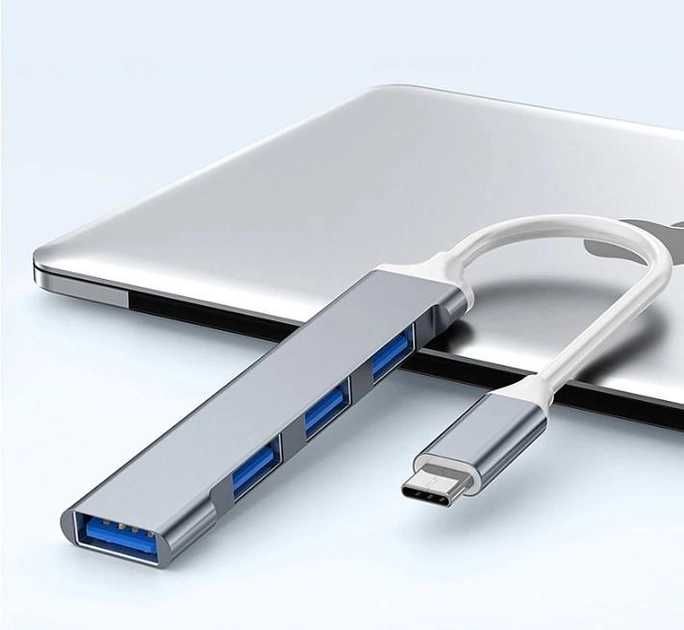 Переходник Type-C 3.1 на USB 3.0 для MacBook, iMac iPad Android металл