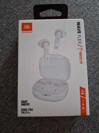 Słuchawki bezprzewodowe JBL Wave Flex białe