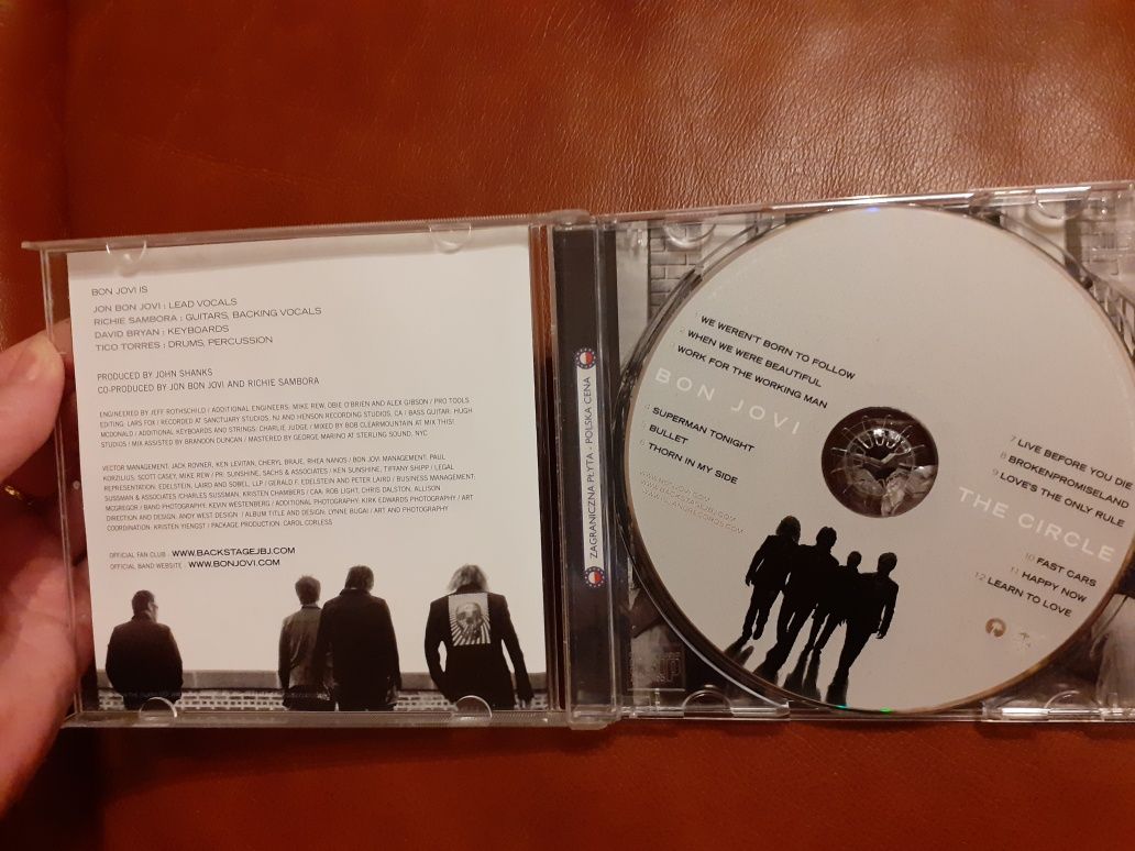 Bon Jovi muzyka CD