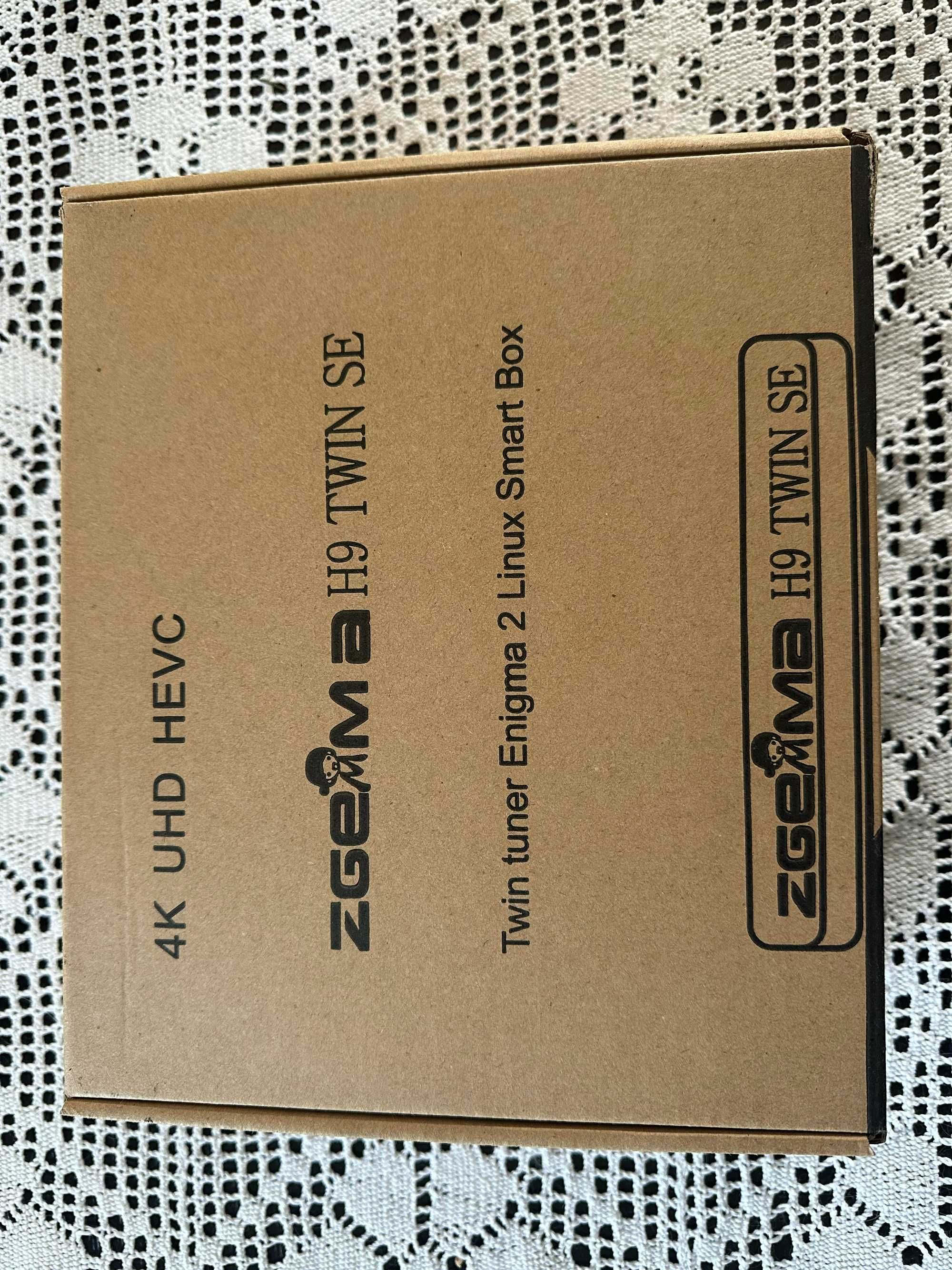 ZGEMMA H9 TWIN SE Dekoder 4K ENIGMA2 E2 Ccam Oscam CI+ ECP
