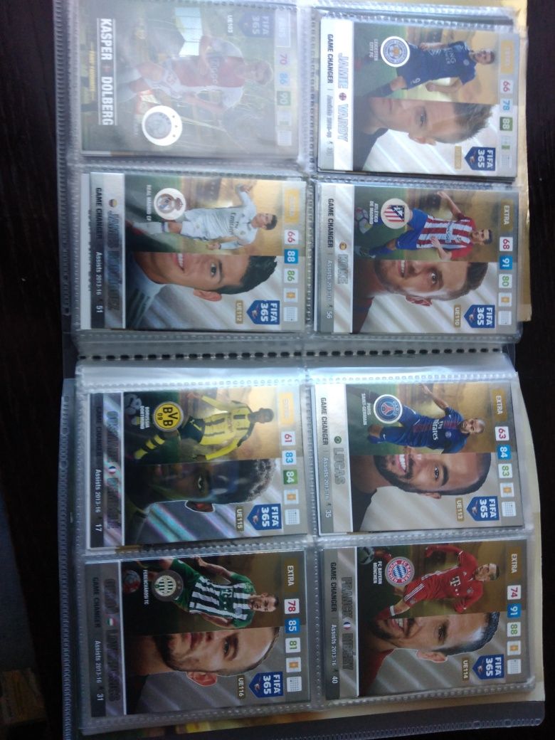 Karty Piłkarski karty FIFA 365 Panini 2017 update Prezent