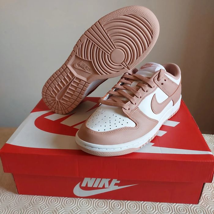 Nike dunk low "rose whisper" TODOS OS TAMANHOS DISPONÍVEIS