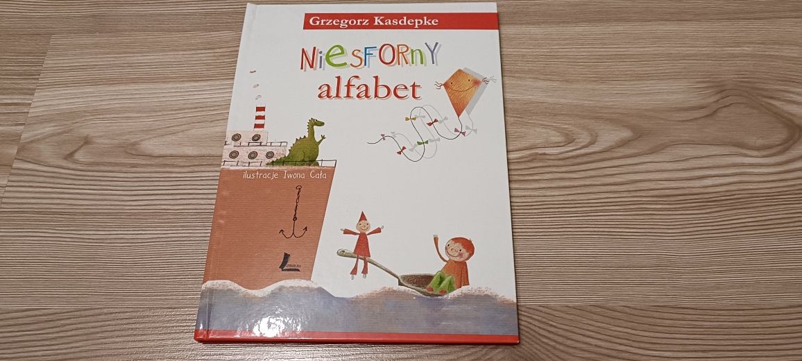 Książka "Niesforny alfabet" Grzegorz Kasdepke