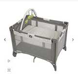 Манеж кровать Graco Pack and Play сірий