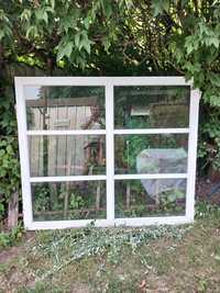 Okno drewniane 160x138 plus parapet wewnętrzny