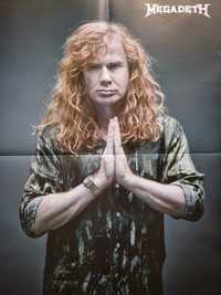 Plakat XL - MEGADETH (Dave Mustaine)  - Format A2 (40 x 60 cm) - NOWY!