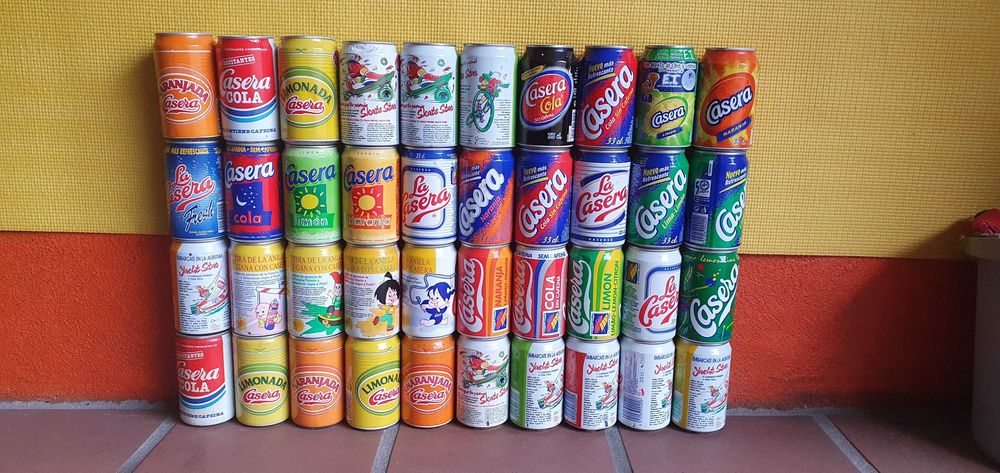 Coleção de 1120 latas de bebida!