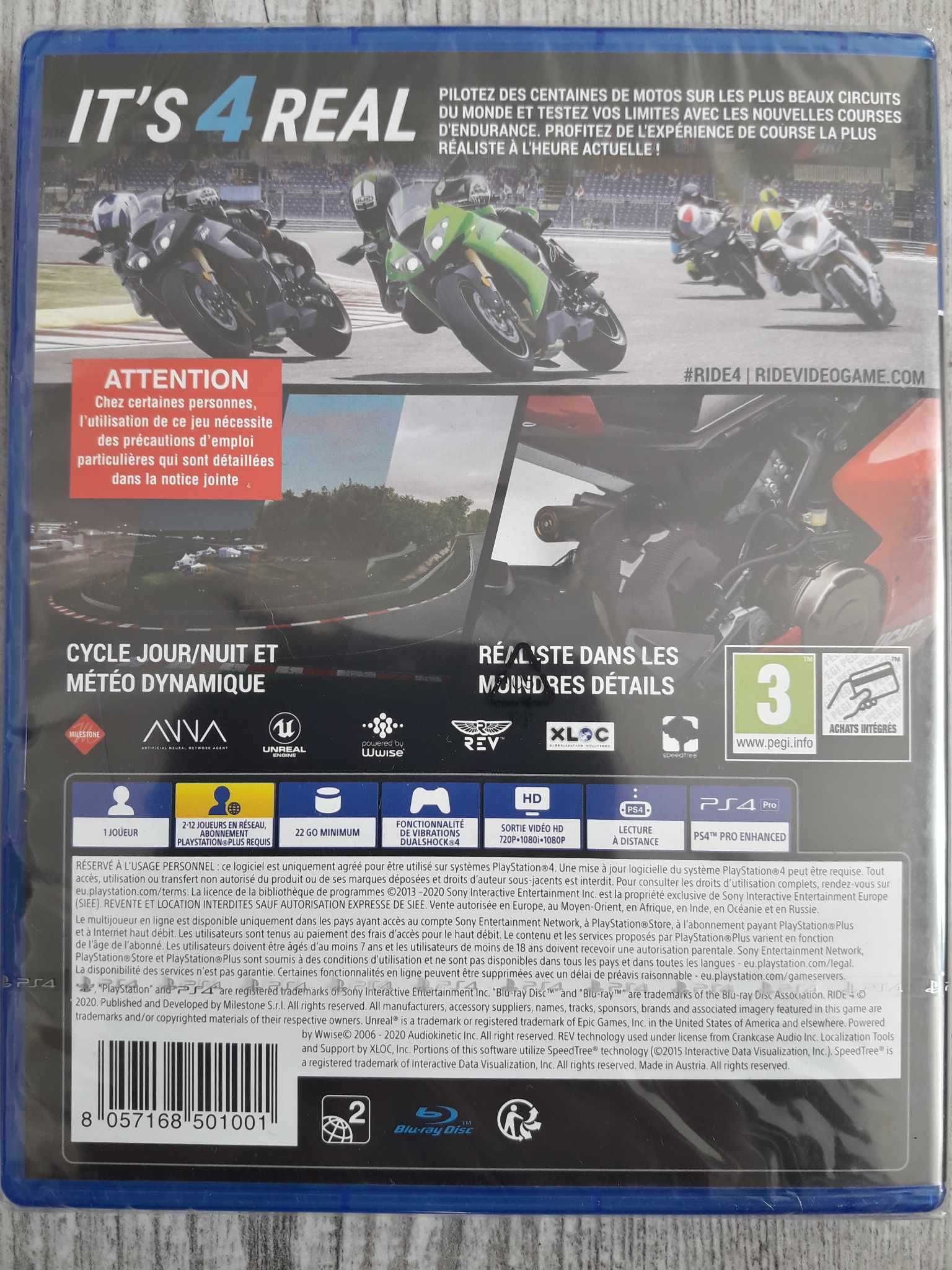 Nowa Gra Ride 4 PS4/PS5 Playstation