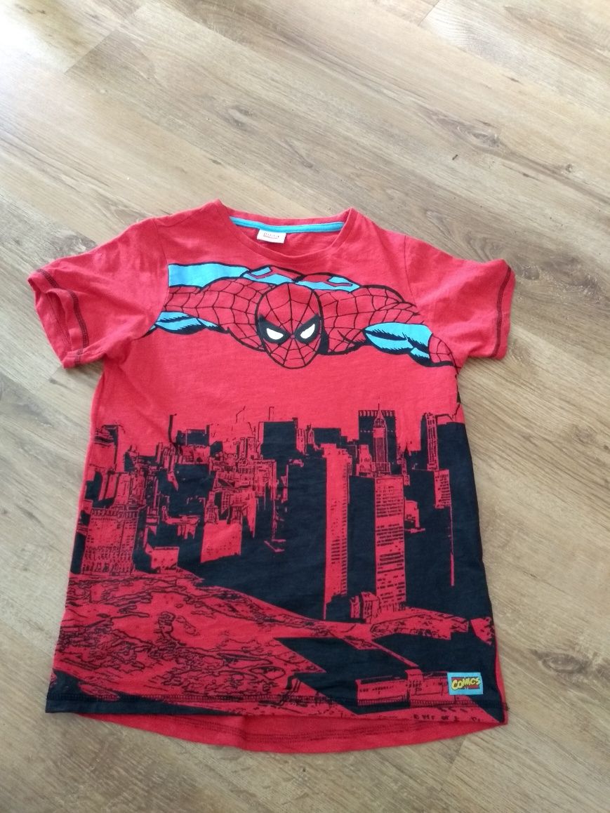 Koszulka Spiderman Marvel 152 t-shirt 11 12 lat chłopca Superman Batm